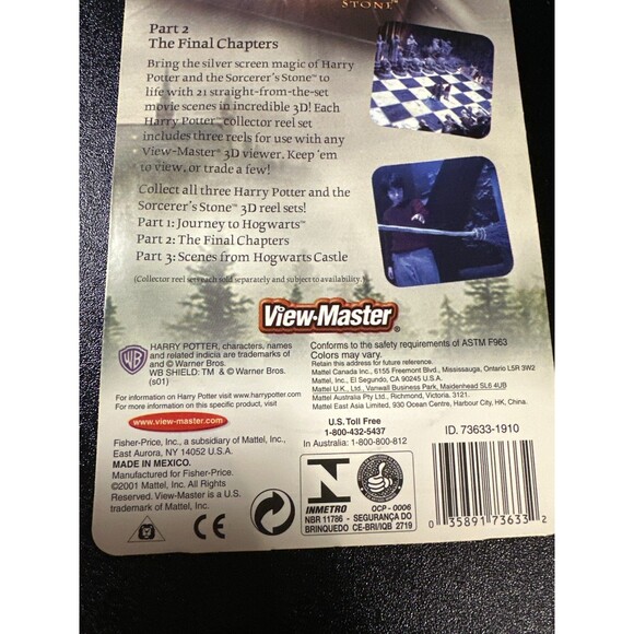Harry Potter View-Master 3D Reels Part 2 The Final Chapters Sealed - Picture 5 of 5